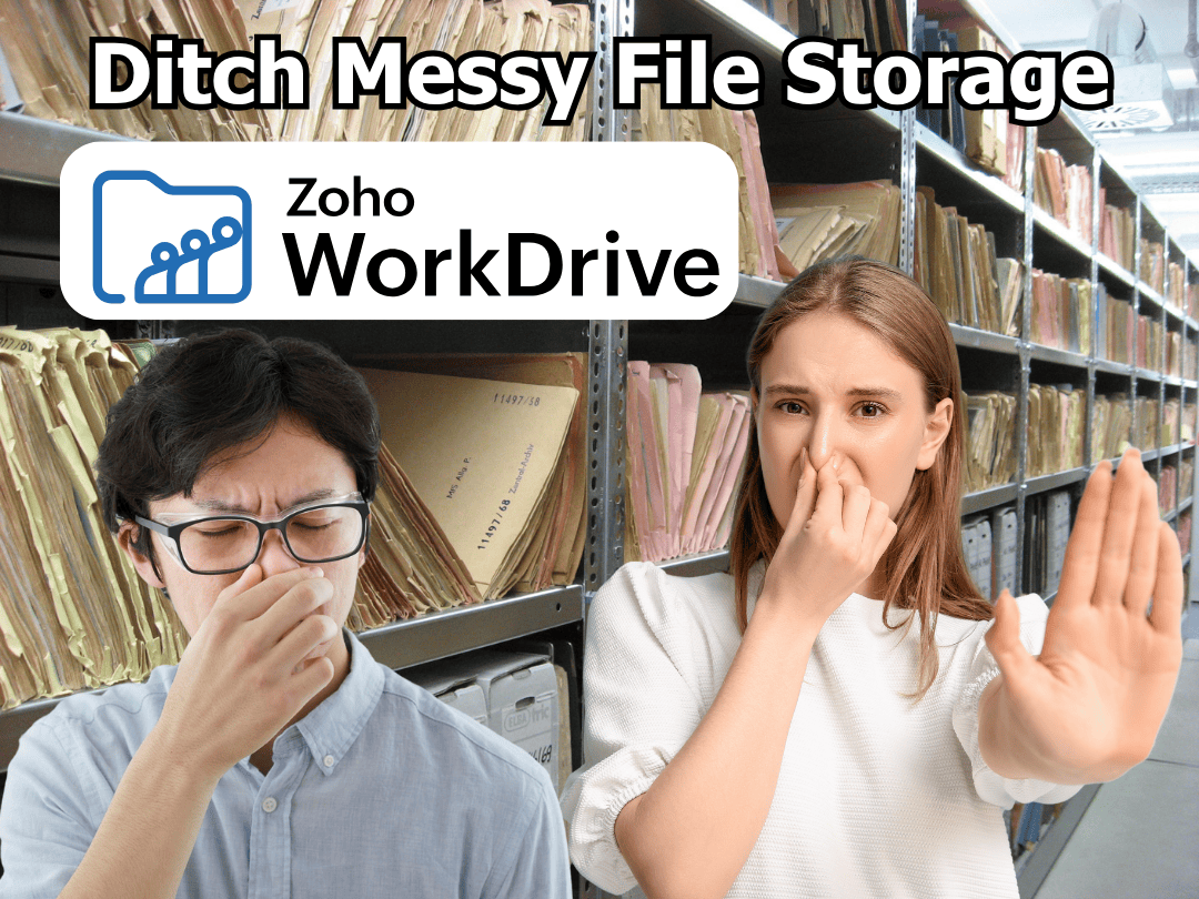 Organize Your Business Files with Zoho WorkDrive